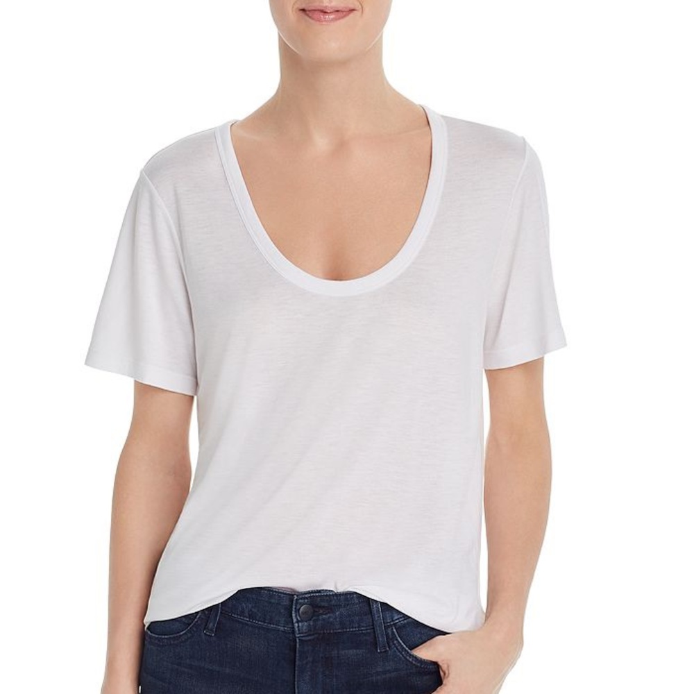 Alexander Wang Draped Jersey Tee